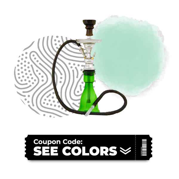 green egyptian furat hookah with coupon code