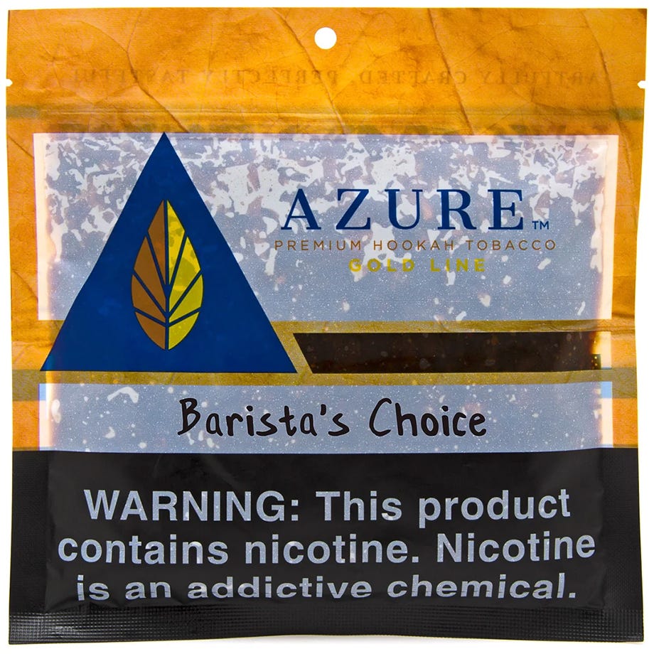 Azure Barista's Choice shisha tobacco