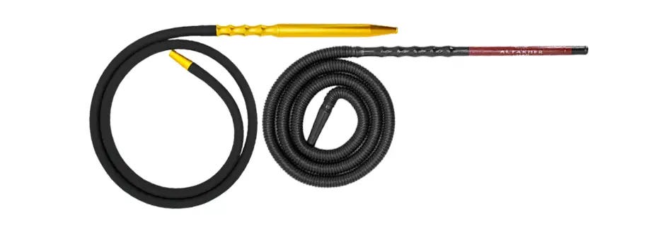 Gladiator hose and Al Fakher Disposable hose