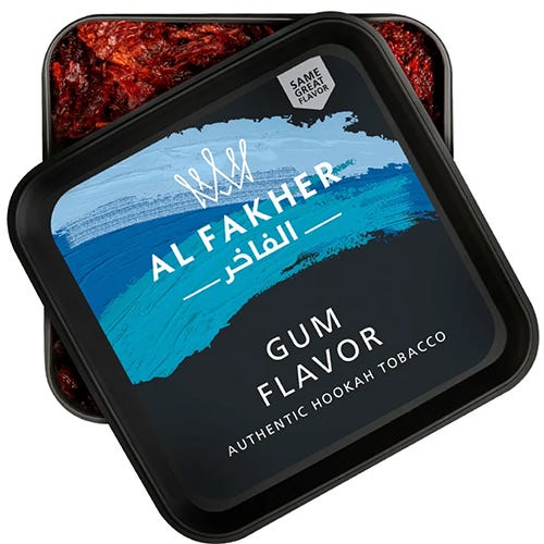 Al Fakher Gum shisha tobacco jar