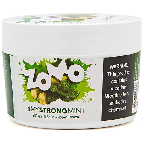 Zomo Strong Mint shisha tobacco jar