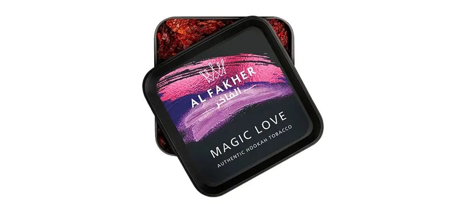 Al Fakher Magic Love shisha tobacco jar