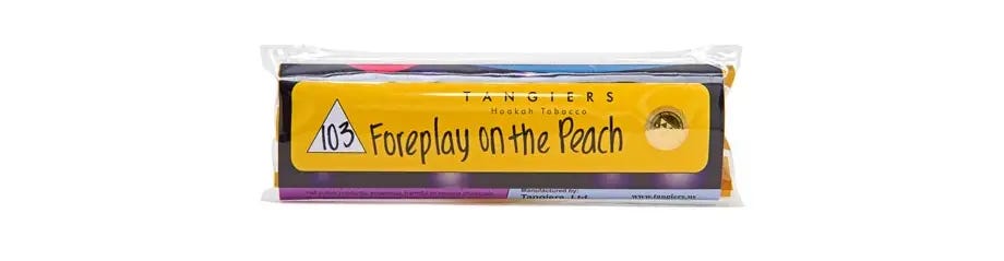 Tangiers Foreplay On The Peach shisha tobacco package