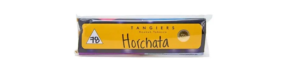 Tangiers Horchata shisha tobacco package 