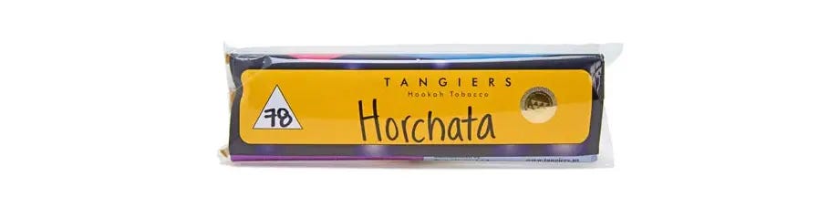 Tangiers Horchata shisha tobacco package