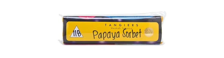 Tangiers Papaya Sorbet shisha tobacco package