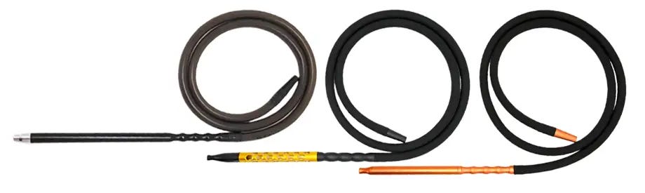 Aluminum DHose, Galaxy, and Ripper hookah hoses