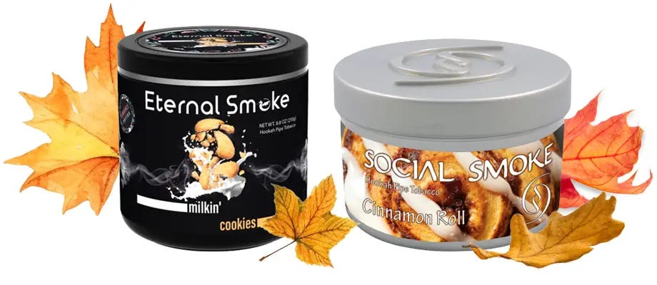 Jars of Eternal Smoke Milkin' Cookies and Social Smoke Cinnamon Roll