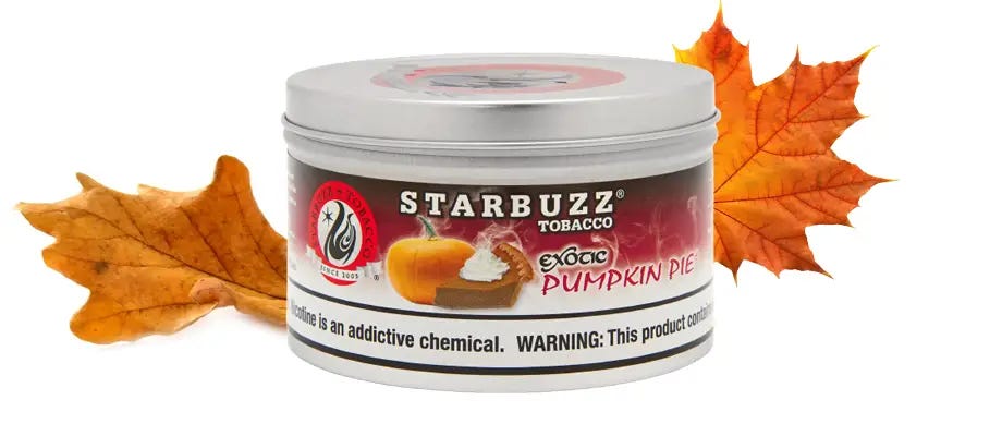 Tin of Starbuzz Pumpkin Pie