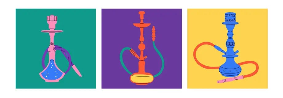 Hookah pop art