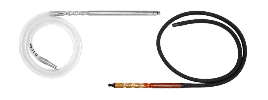 Aluminum DHose and Resin DHose hookah hoses