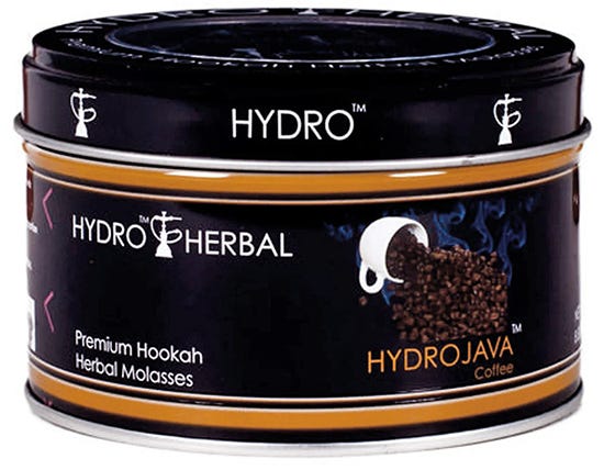Hydro Java tobacco free shisha