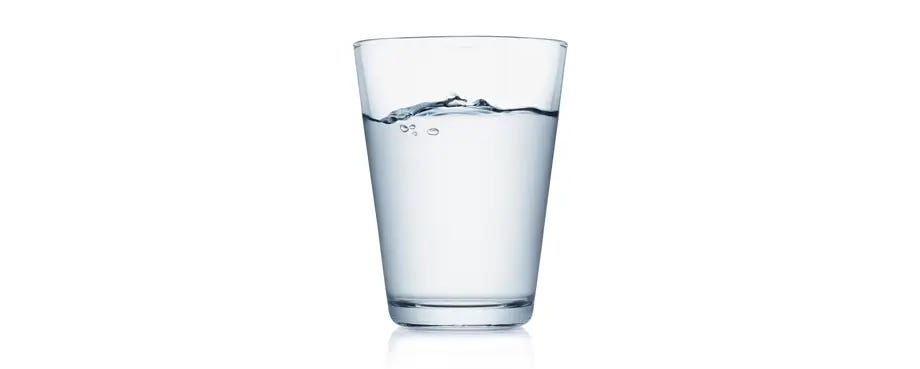 Glass of water