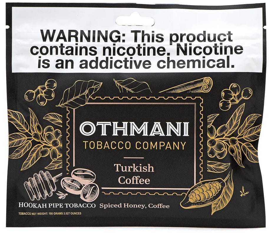 Othmani Turkish Coffee shisha tobacco