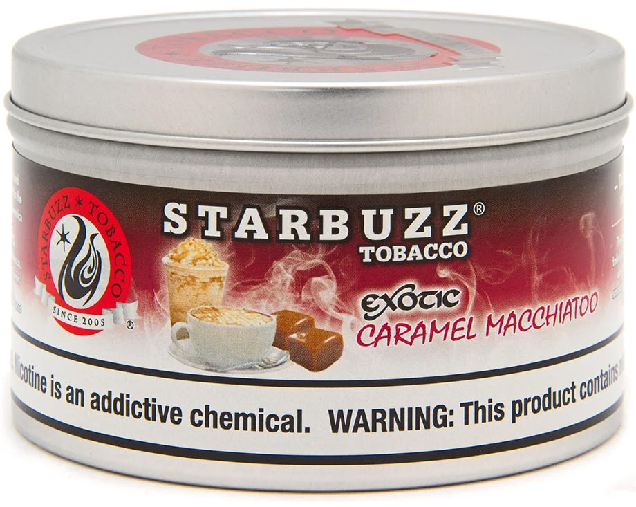 Starbuzz Caramel Maacchiato shisha tobacco