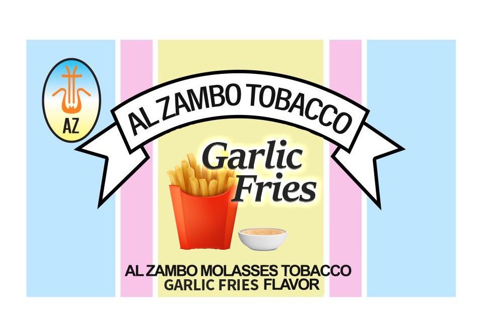 Al Zambo Garlic Fries Shisha Tobacco