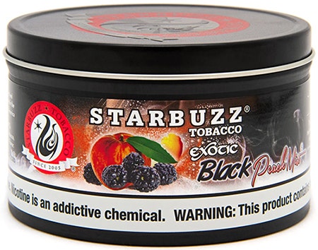 Starbuzz Bold Black Peach Mist shisha