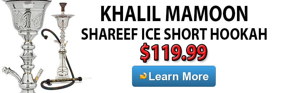 KM Shareef Ice Short Hookah
