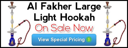 Al Fakher Large Light Hookah Banner