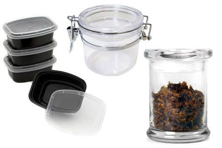 Shisha Tobacco Storage Containers