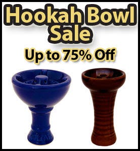 Save Up To 75% On Hookah Bowls
