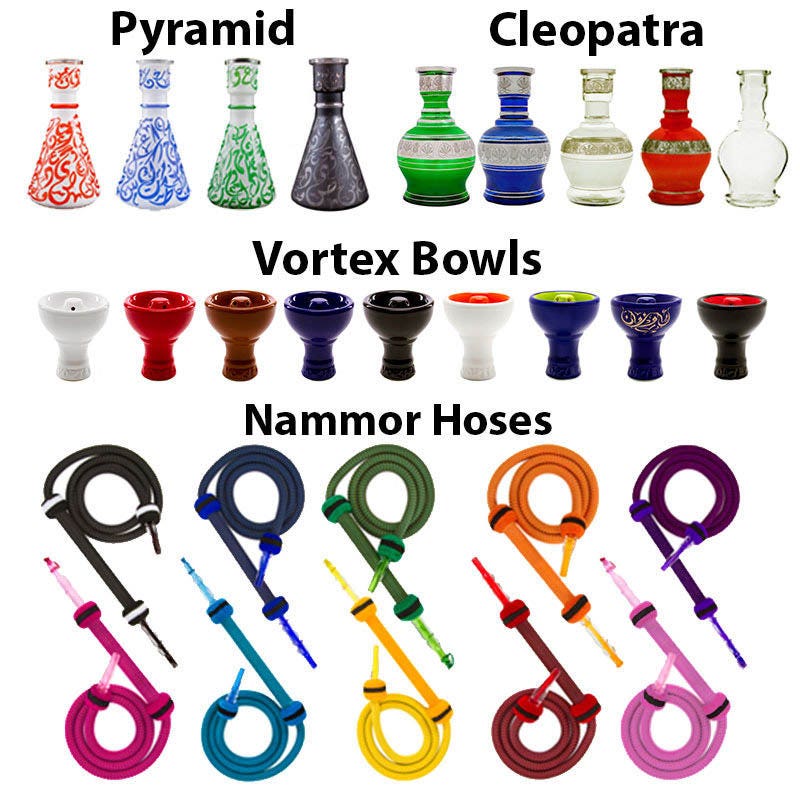 custom hookah options