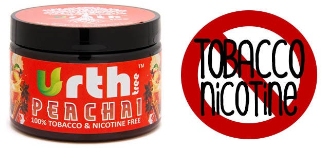 No tobacco no nicotine hookah