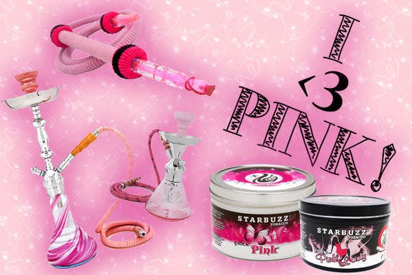 Pink Hookah at Hookah-Shisha.com