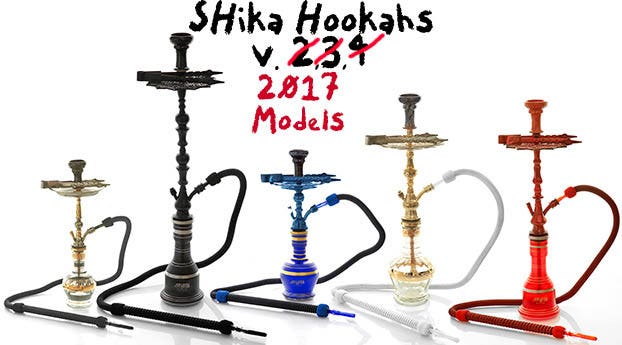 New Shika Hookahs 2017